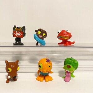 The Ugglys Pet Shop Lot Ugly Pets Toy Figures Zuru Smashers Grossery